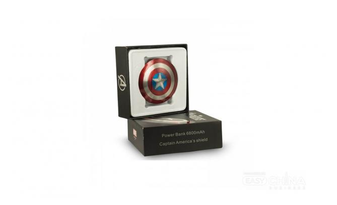 Внешний аккумулятор Captain America 6800 mAh Внешний аккумулятор Captain America 6800 mAh
